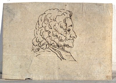 Voltaire, desenho de Artist Unknown