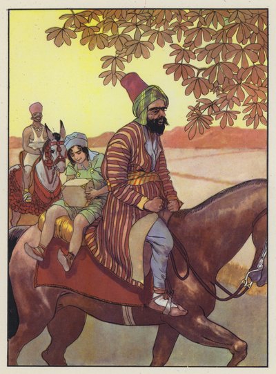 Ilustração para viagens de Gullivers por Jonathan Swift de Artus Scheiner