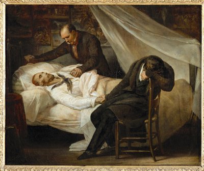 A morte de Gericault ... de Ary Scheffer