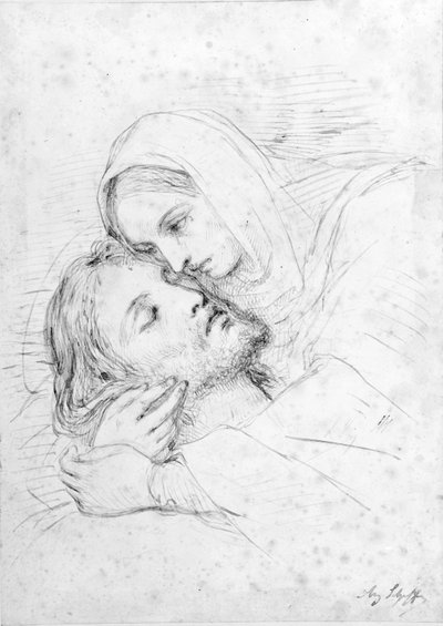 Maria com o Cristo morto de Ary Scheffer
