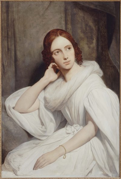 Retrato de Sophie Marin, viúva do tenente-general Baudrand de Ary Scheffer