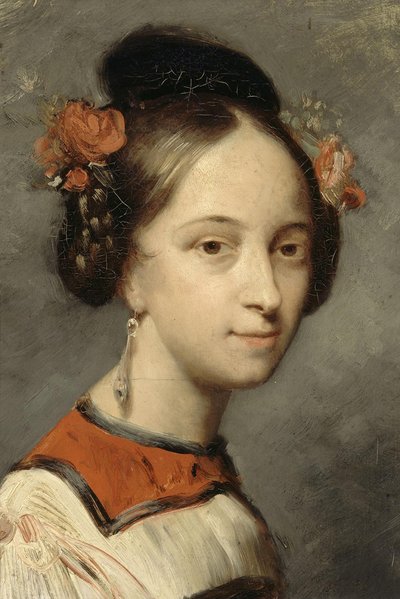 Retrato da bailarina Marie Taglioni de Ary Scheffer