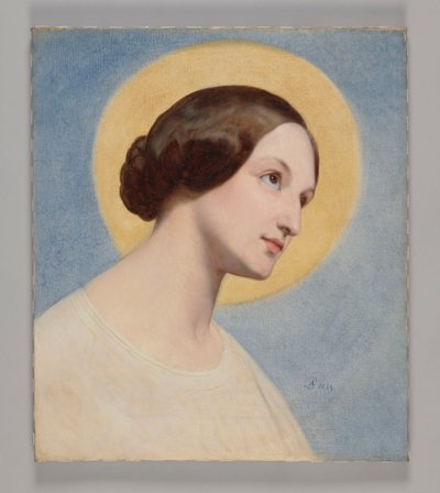 Retrato de Elżbieta (Eliza) Krasińska, nascida Branicka (1820-1876) de Ary Scheffer