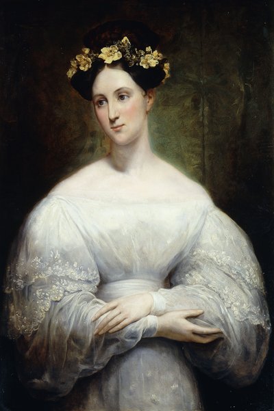 Princesa Marie Christine d "Orleans, 1830 e 1831 de Ary Scheffer