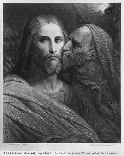 O beijo de Judas de Ary Scheffer