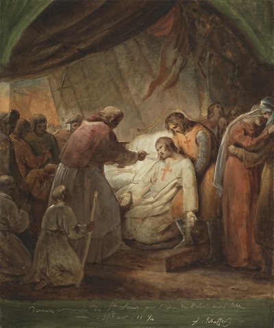A Última Comunhão de São Luís de Ary Scheffer