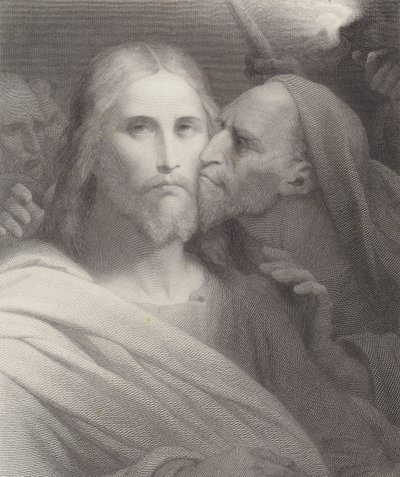 O beijo de Judas de Ary Scheffer