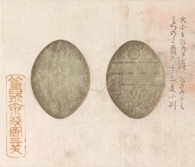 Moedas de ouro, 1813., 1813. de Asakura Sansho