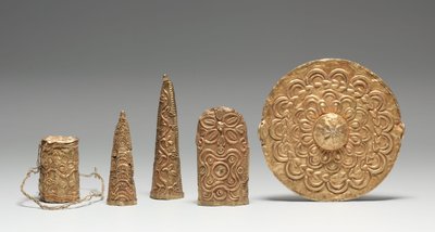 Jóias, 1800s de Asante Culture