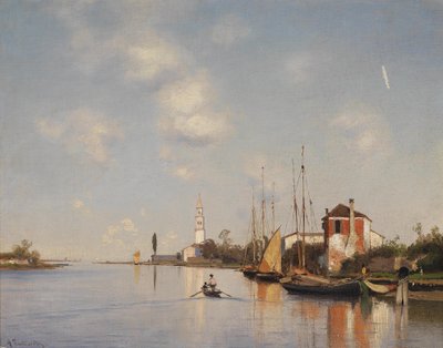Ascan Lutteroth Mazzorbo bei Venedig de Ascan Lutteroth