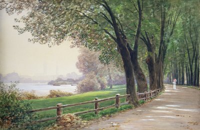 O Fontenay em Hamburgo de Ascan Lutteroth