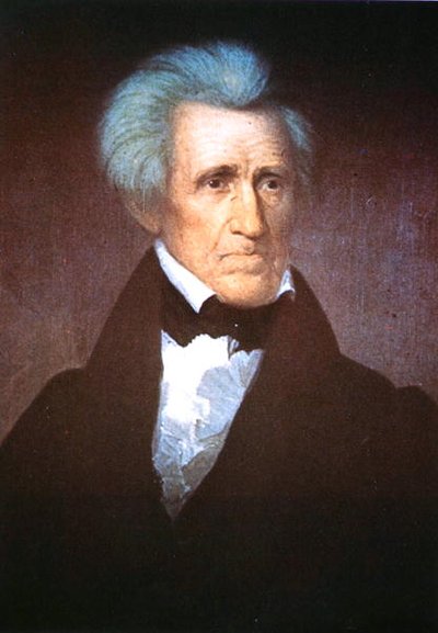 General Andrew Jackson (cor litho) de Asher Brown (after) Durand