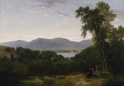Beacon Hills no rio Hudson, 1852 de Asher Brown Durand