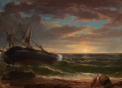 O navio encalhado de Asher Brown Durand