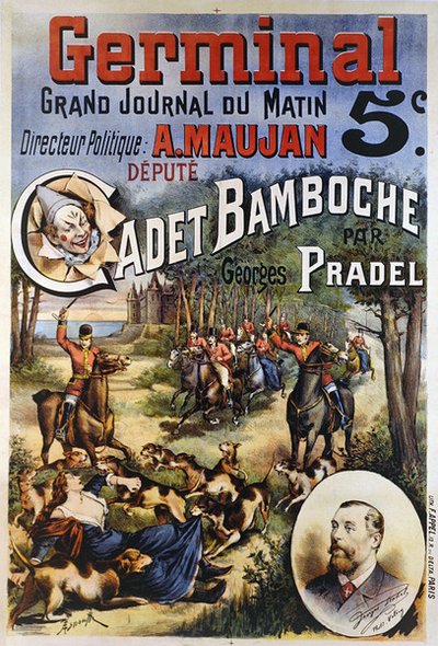 Cartaz publicitário do jornal 