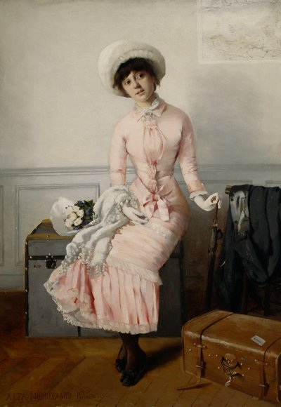 Maggie pronta para viajar de Asta Norregaard