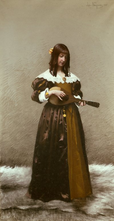 Autorretrato de Asta Nørregaard