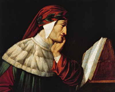 Retrato de Dante Alighieri (Florença de Attilio Roncaldier