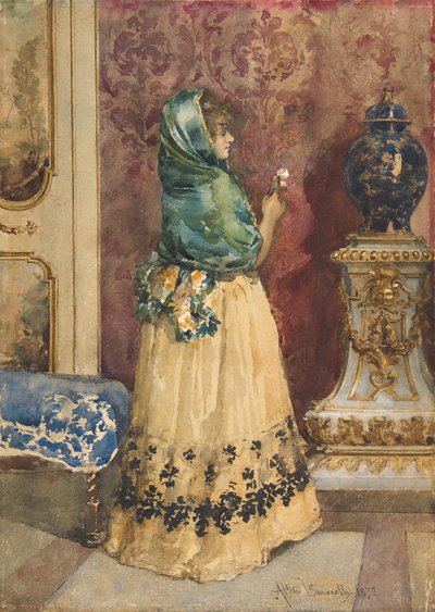 A miniatura, c. 1863-1925. de Attilio Simonetti