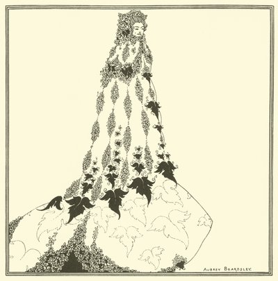 Uma reforma sugerida em traje de balé de Aubrey Beardsley