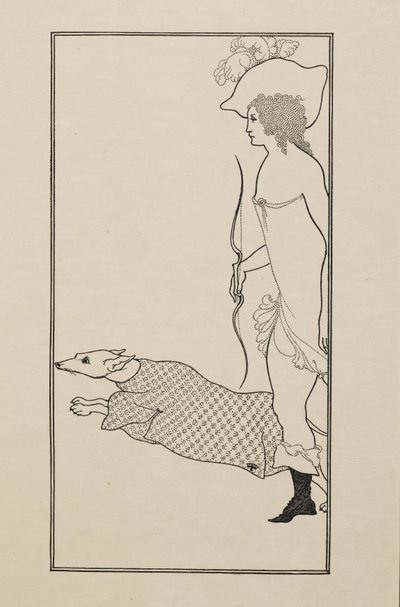 Atalanta, a partir de um Livro de Cinquenta Desenhos de Aubrey Beardsley