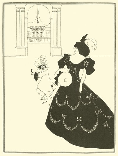 Balé Comédia de Marionetes de Aubrey Beardsley