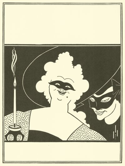 Design Da Capa, O Livro Amarelo de Aubrey Beardsley
