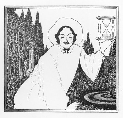 Design da capa para &39;O Pierrot da Minuta&39;, 1897 de Aubrey Beardsley
