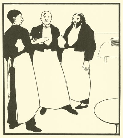 Meninos do café de Aubrey Beardsley