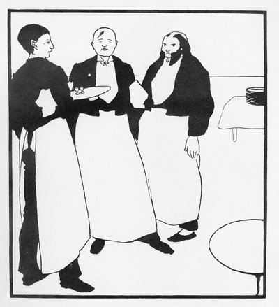Garcons de Cafe, ilustração do 