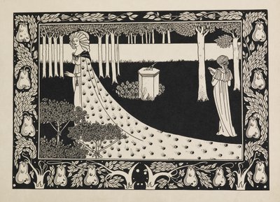 La Beale Isoud em Joãous Gard. De "Le morte D