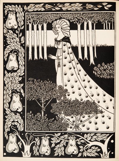 La Beale Isoud no Joyous Gard de Aubrey Beardsley