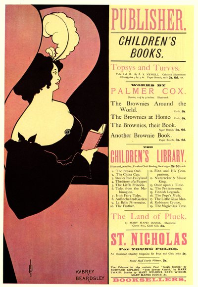 Editor. Livros para Crianças, 1894 de Aubrey Beardsley
