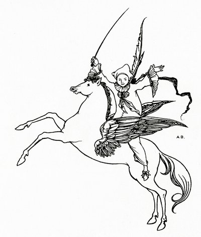 Puck on Pegasus, 1894 de Aubrey Beardsley