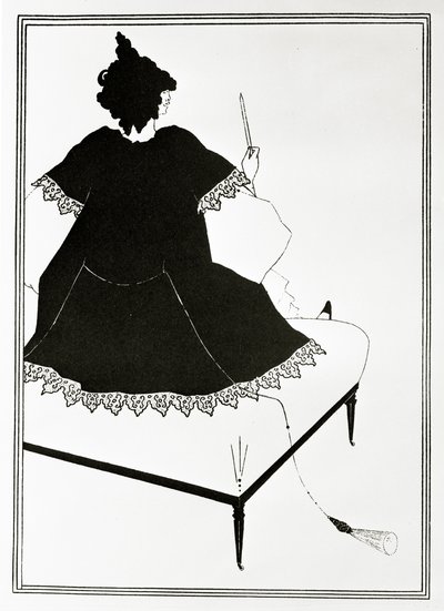 Salome Mistress, ou mulher com vibrador, c.1894 de Aubrey Beardsley
