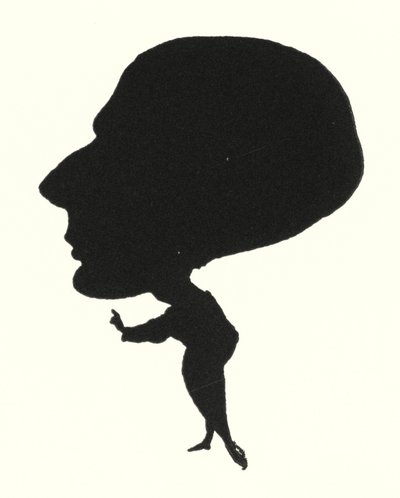 Silhueta de Aubrey Beardsley de Aubrey Beardsley
