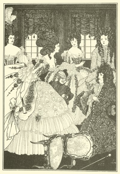 A Batalha do Beaux e dos Belles de Aubrey Beardsley