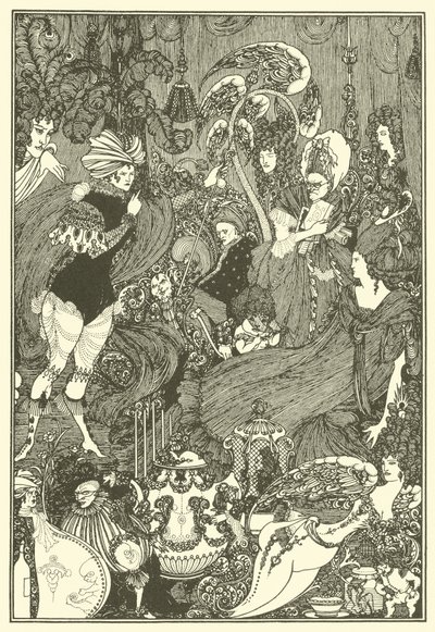 A caverna do baço de Aubrey Beardsley