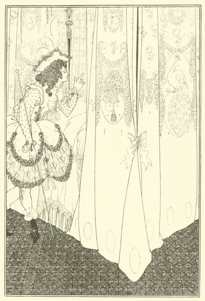 O sonho do estupro da fechadura de Aubrey Beardsley