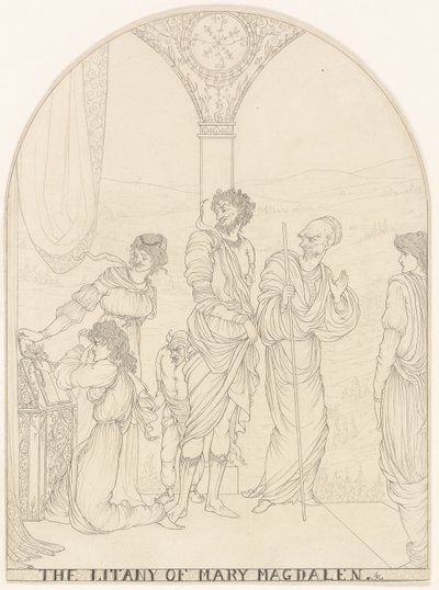 A Ladainha de Maria Madalena de Aubrey Beardsley