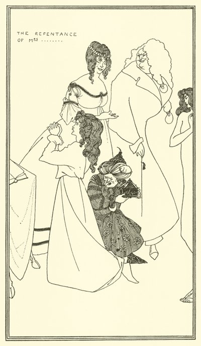 O arrependimento de ... de Aubrey Beardsley