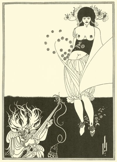 A dança do estômago de Aubrey Beardsley