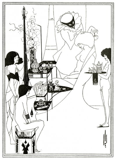 A Toilette de Salomé, c.1894 (litho) de Aubrey Beardsley