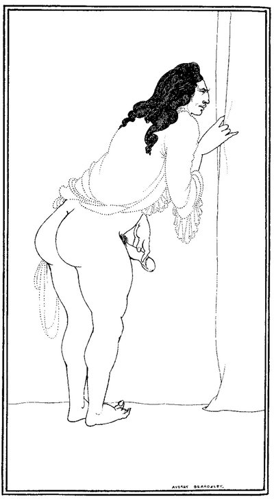 O adúltero impaciente, 1897 de Aubrey Beardsley