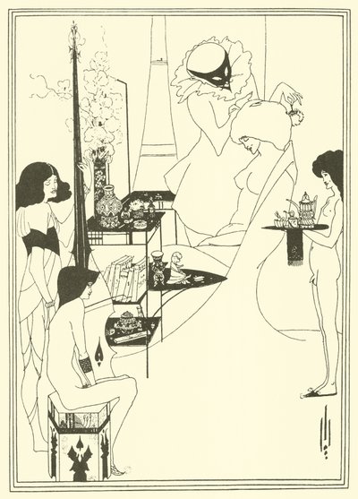 A toilette de Salome de Aubrey Beardsley