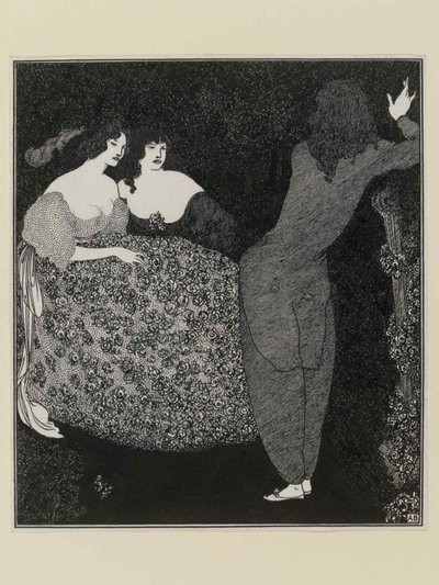 Tristão e Isolda, 1896. de Aubrey Beardsley