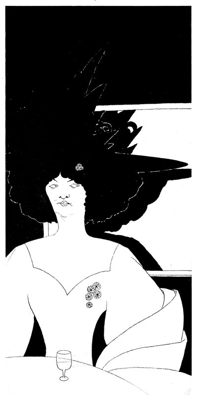 &39;Esperando&39;, 1893 de Aubrey Beardsley