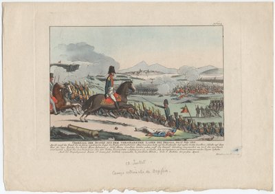 Ataque russo do campo entrincheirado em Dryssa em 15 de julho de 1812 de August Friedrich Andreas Campe