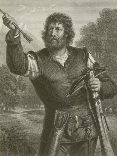 William Tell (gravura) de August Friedrich Pecht