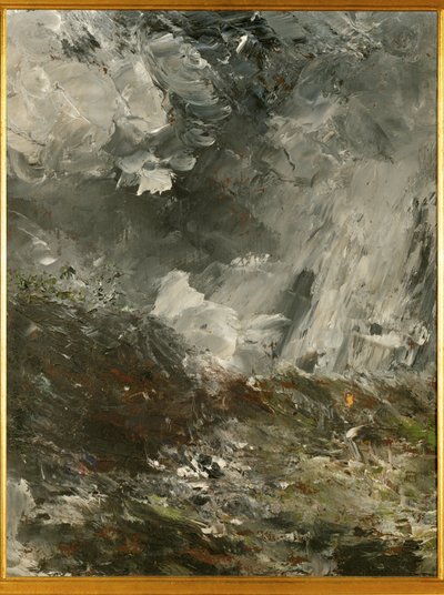 A Noite dos Ciúmes (óleo sobre tela) de August Johan Strindberg